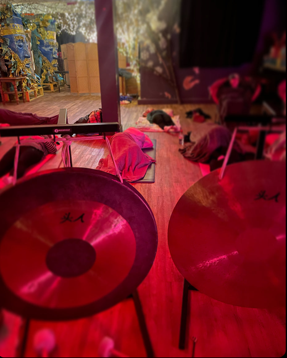 Relaxing and Restorative Sound Bath within Carnival House